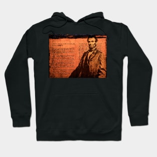 Abraham Lincoln and the Gettysburg Address Hoodie